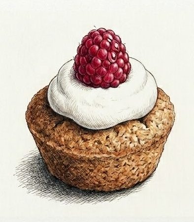 Mini Financier Framboise